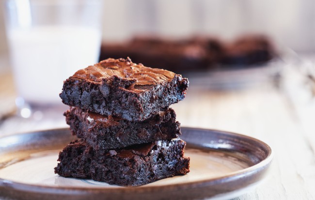 Image of Fudgy Cacao Superfood Brownies